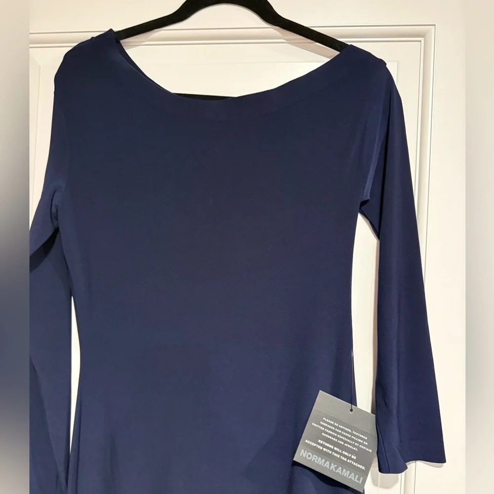 Norma Kamali Off the Shoulder Dress - Picture 5 of 7